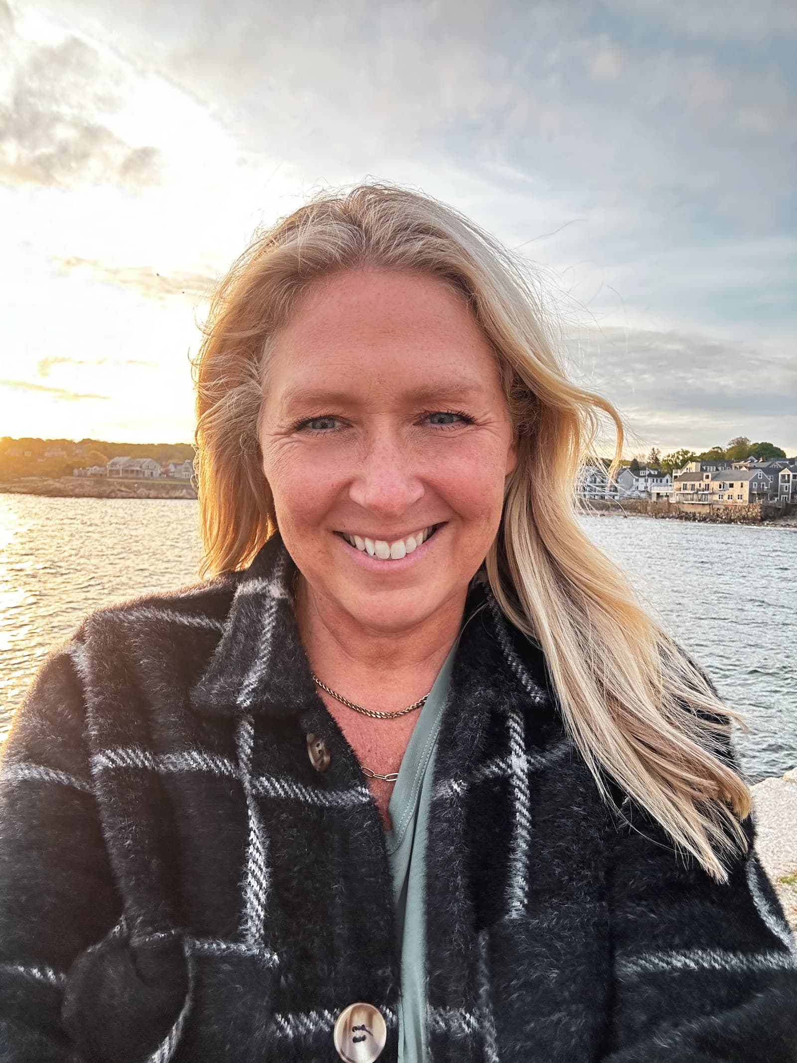 Jill Weeks Smith by the coast