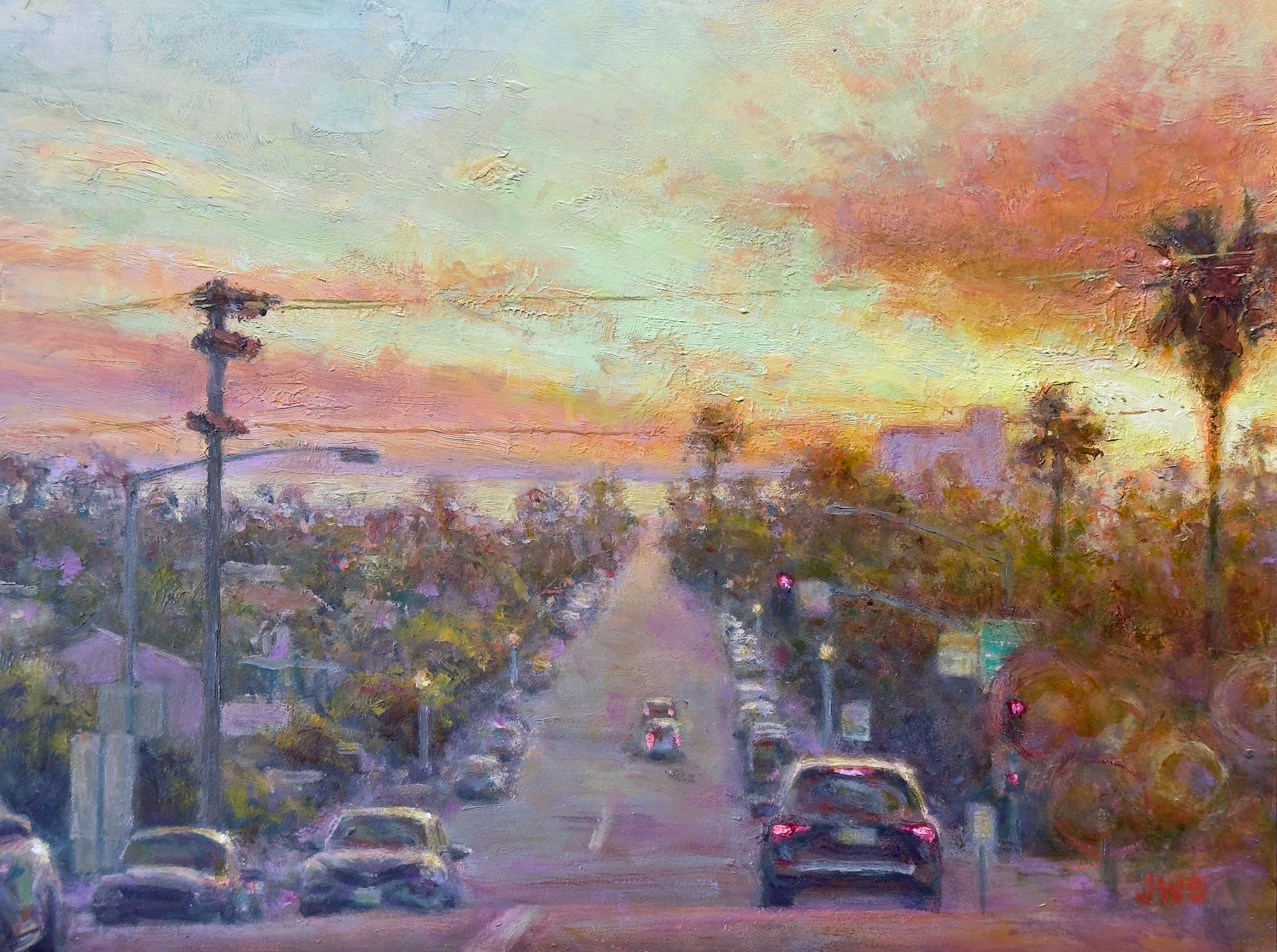 Sunset on Beryl