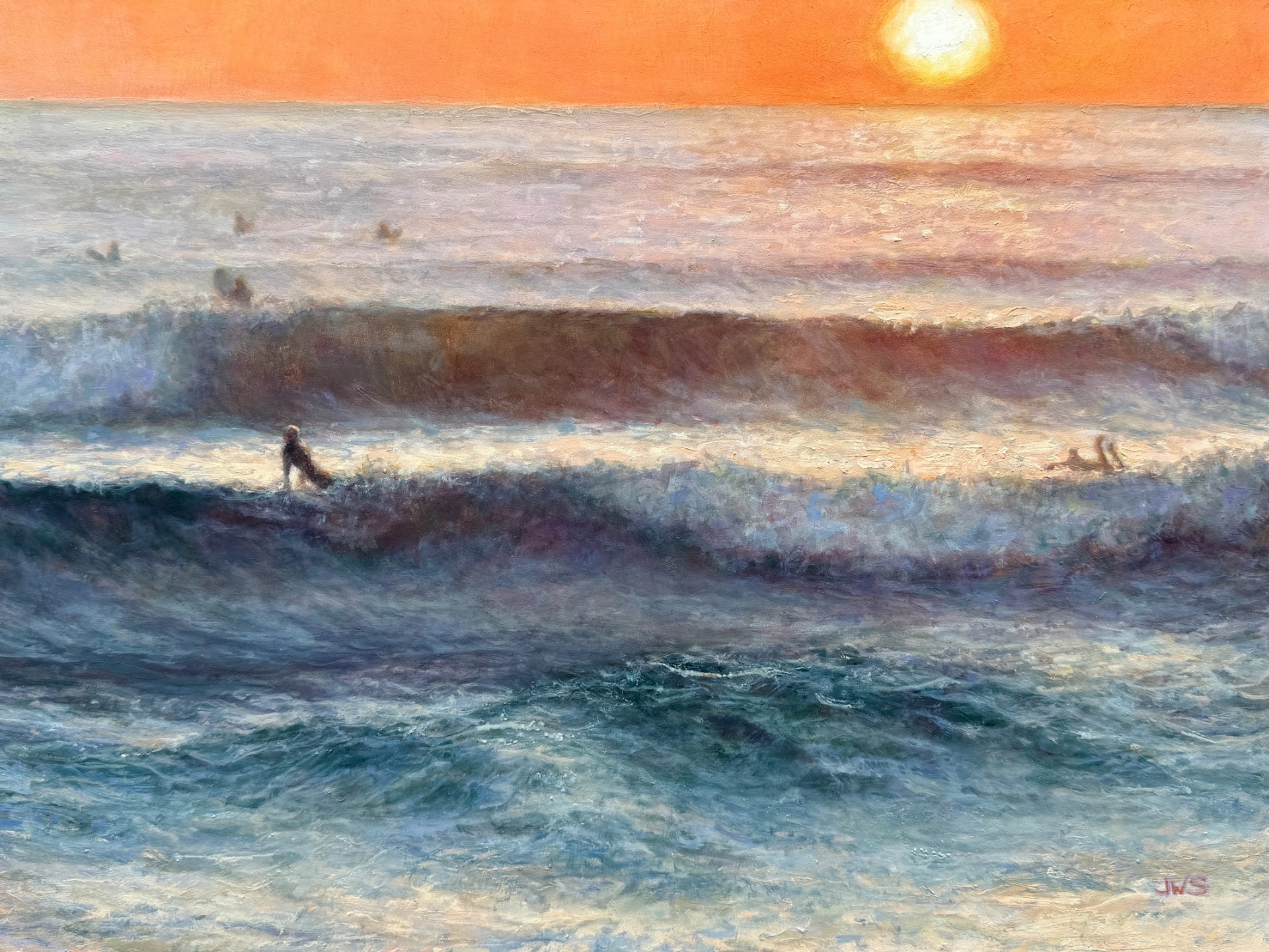 Sunset Paddle Out
